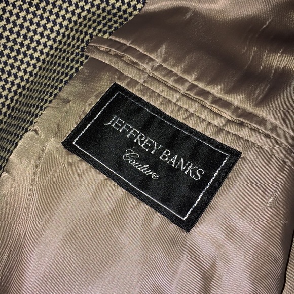 JEFFREY BANKS COUTURE PATTERNED BLAZER - Picture 3 of 3